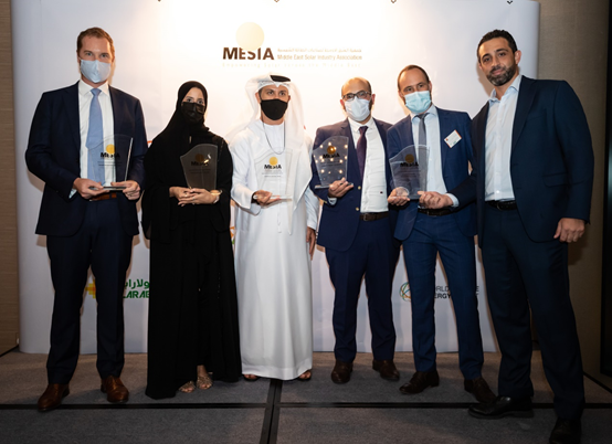 www.guibinghui.com Al Dhafra Photovoltaic Project Wins a MESIA Annual Award