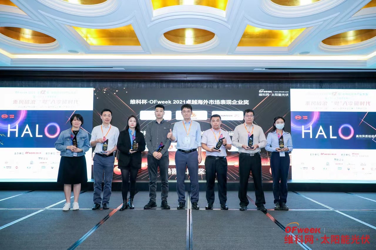 www.guibinghui.com Wins the Award for Excellence in Overseas Market Performance 2021